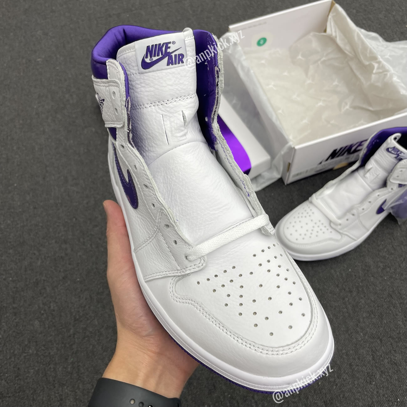 Air Jordan 1 Retro High Wmns Court Purple Anpkick Cd0461 151 (3) - newkick.vip