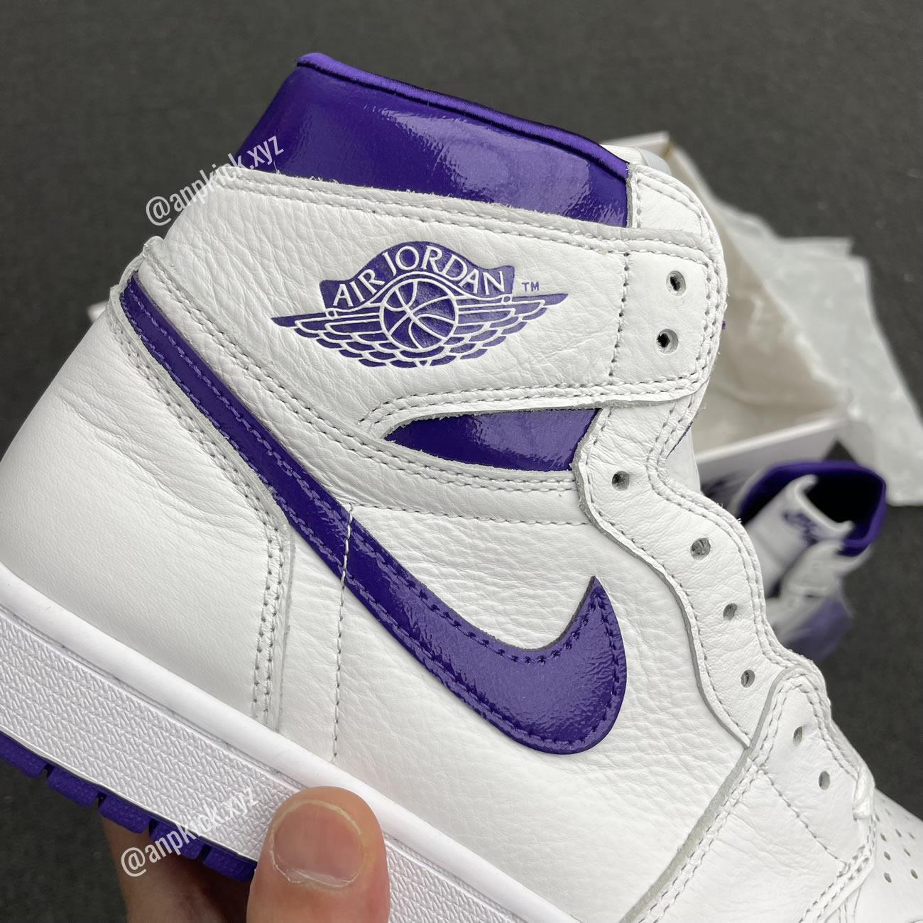 Air Jordan 1 Retro High Wmns Court Purple Anpkick Cd0461 151 (4) - newkick.vip