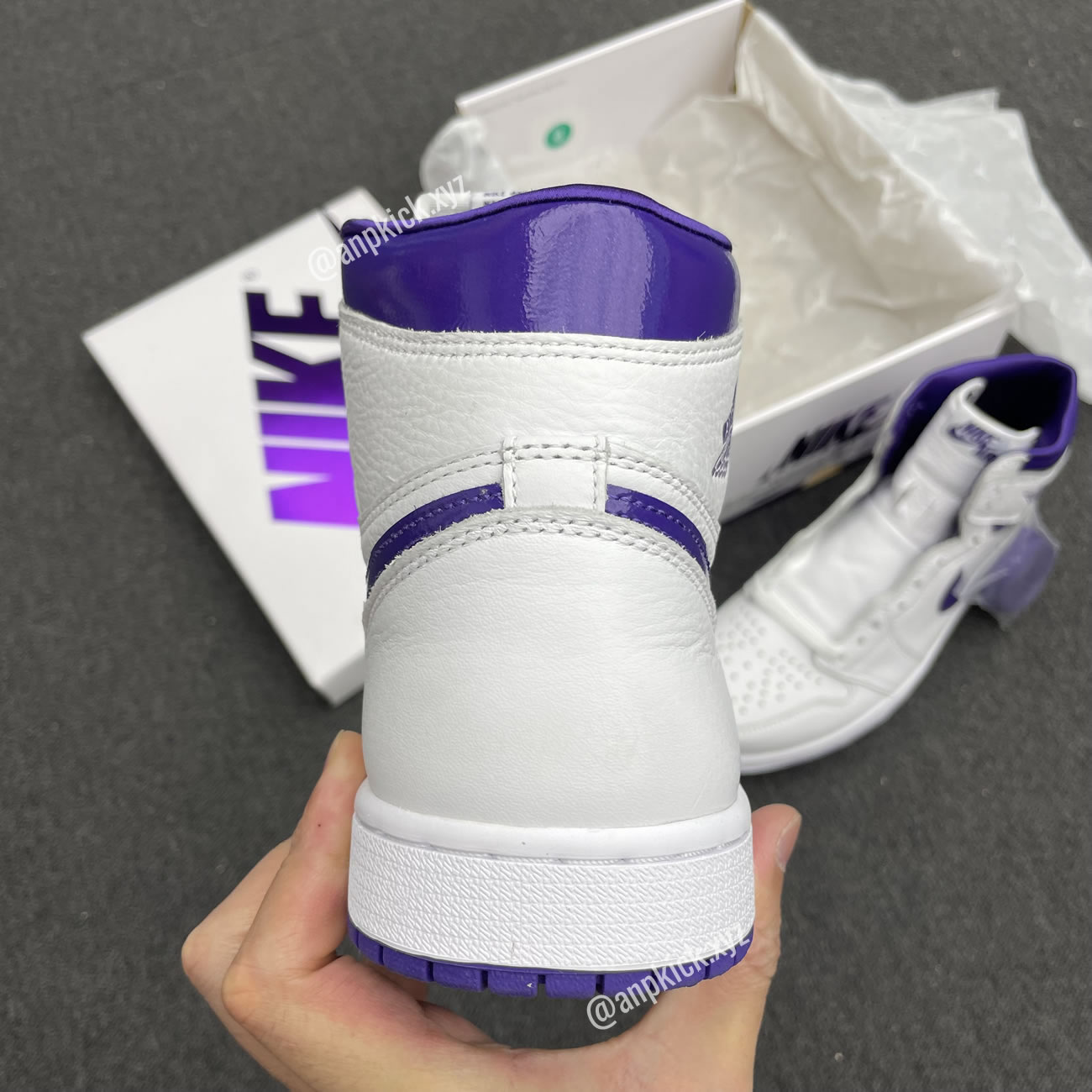 Air Jordan 1 Retro High Wmns Court Purple Anpkick Cd0461 151 (5) - newkick.vip