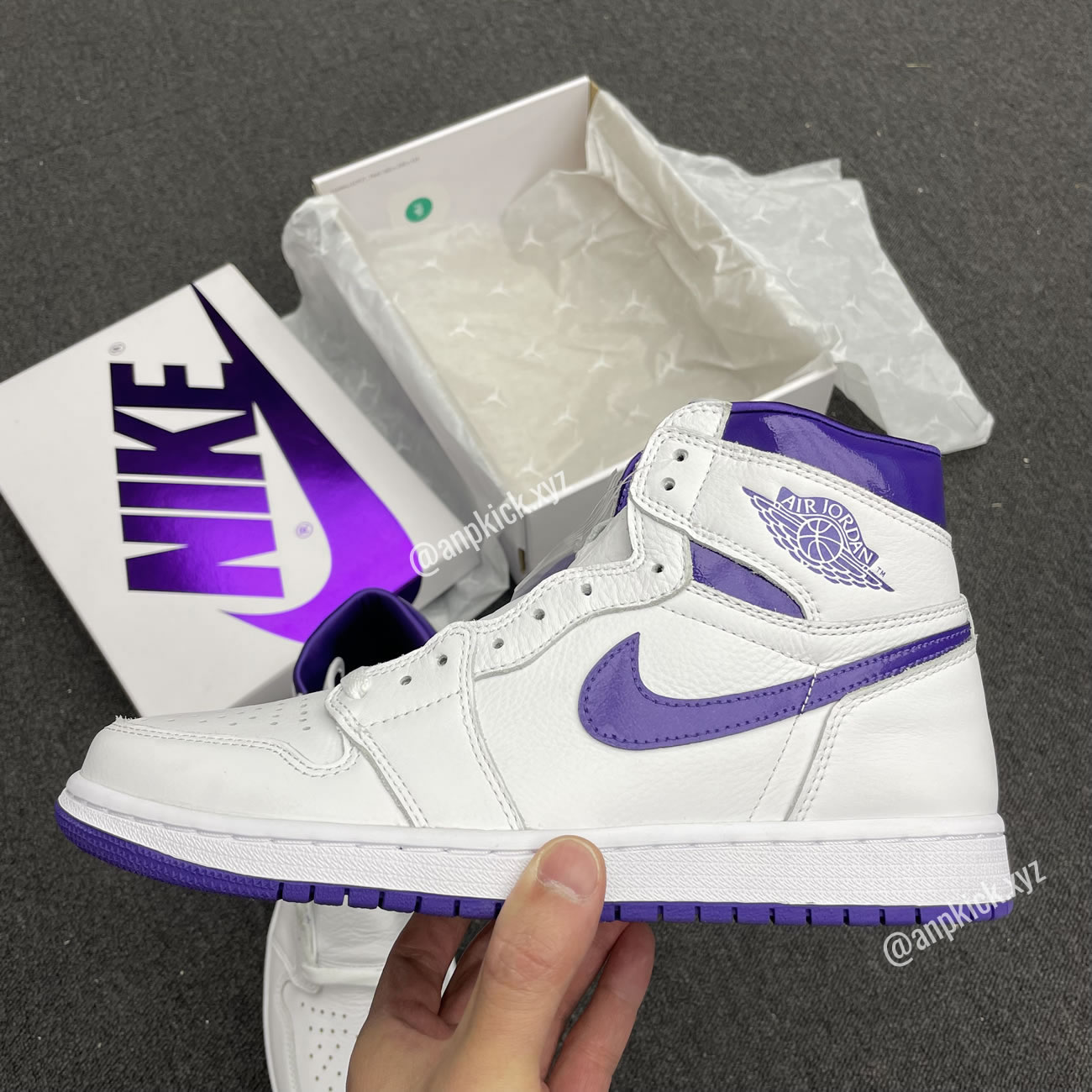 Air Jordan 1 Retro High Wmns Court Purple Anpkick Cd0461 151 (7) - newkick.vip