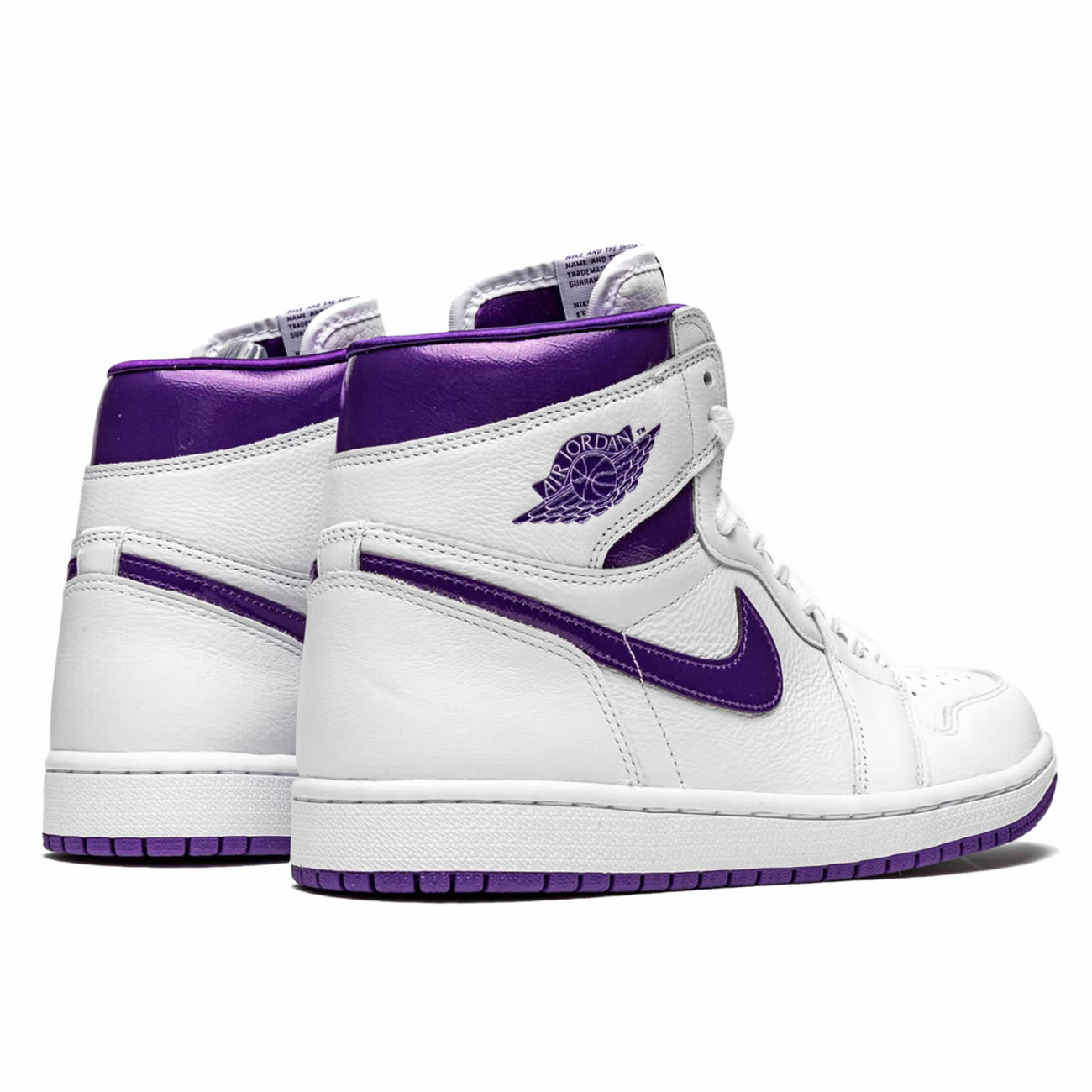 Air Jordan 1 Retro High Wmns Court Purple Cd0461 151 (4) - newkick.vip