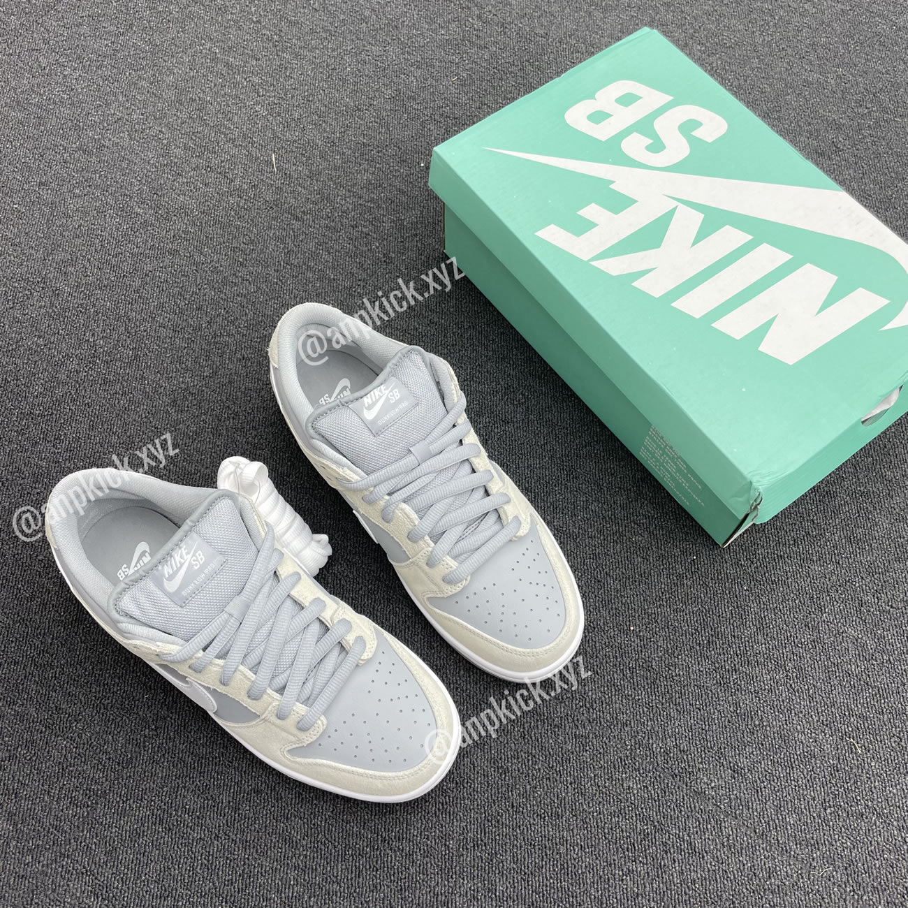 Anpkick Nike Dunk Low Summit White Vast Grey Ar0778 110 (2) - newkick.vip