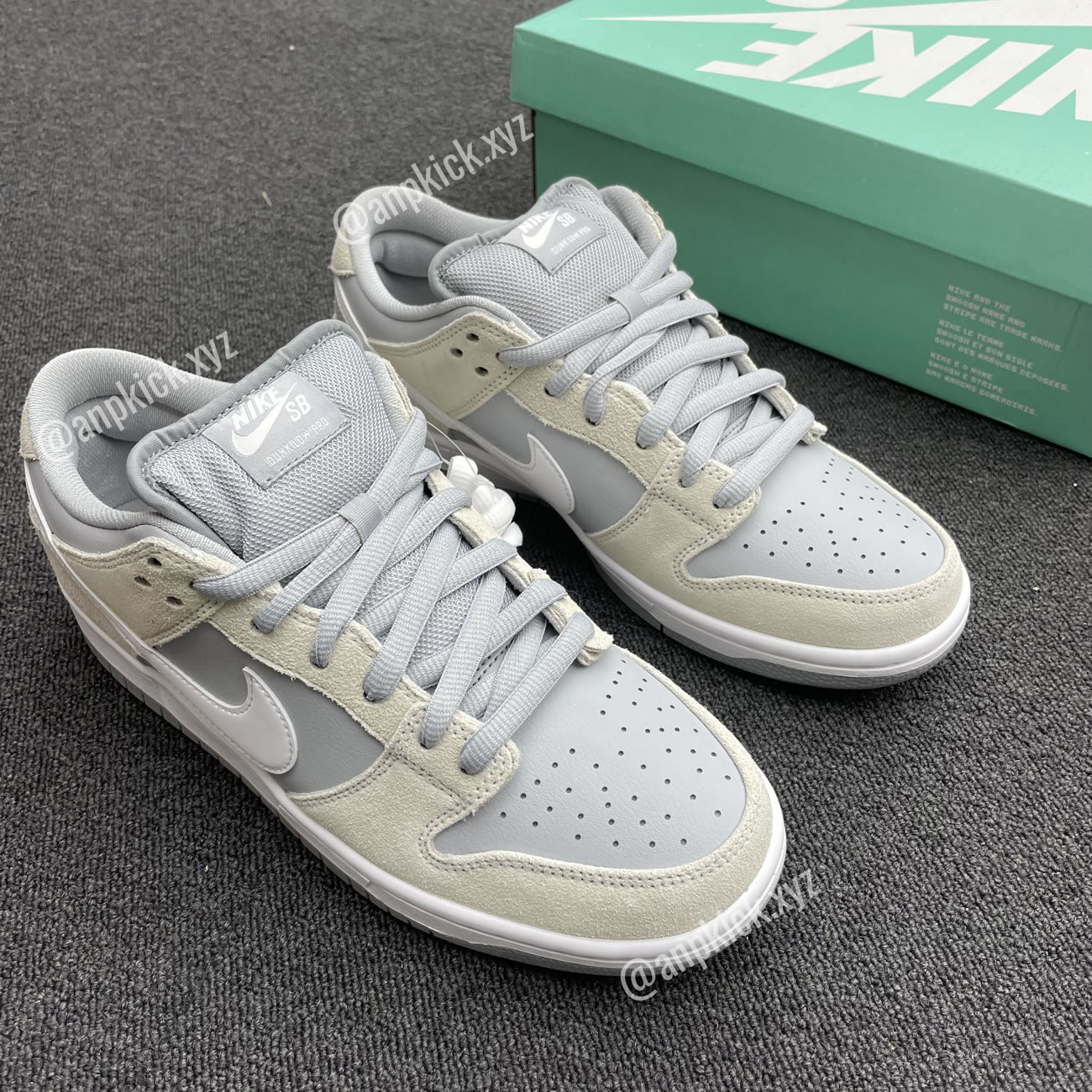 Anpkick Nike Dunk Low Summit White Vast Grey Ar0778 110 (6) - newkick.vip