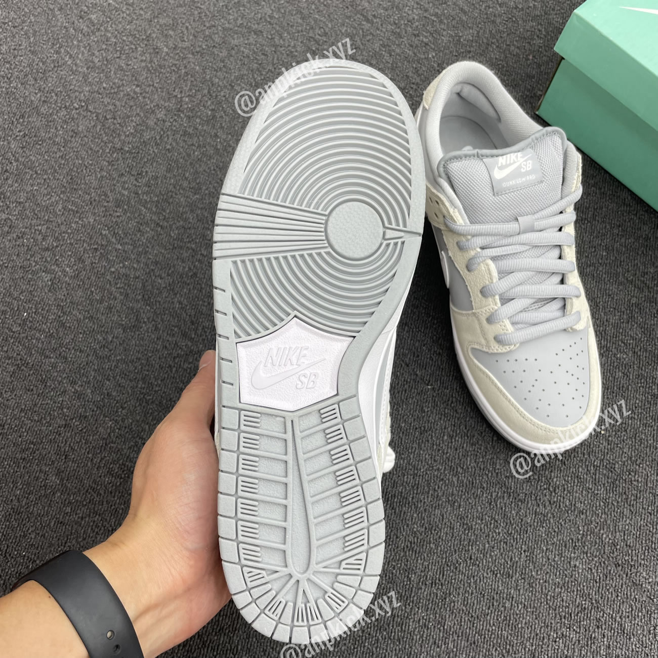 Anpkick Nike Dunk Low Summit White Vast Grey Ar0778 110 (7) - newkick.vip