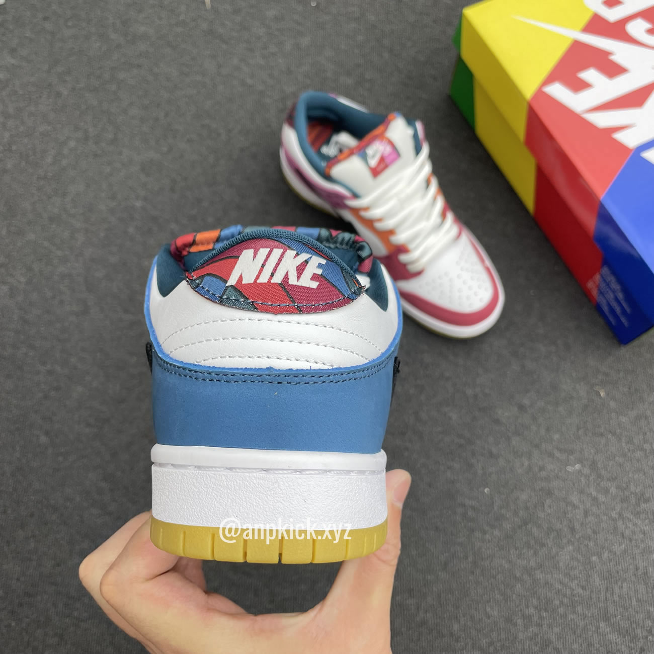 Parra Nike Sb Dunk Low Collab Summer 2021 Colorway Surfaces Dh7695 100 (3) - newkick.vip