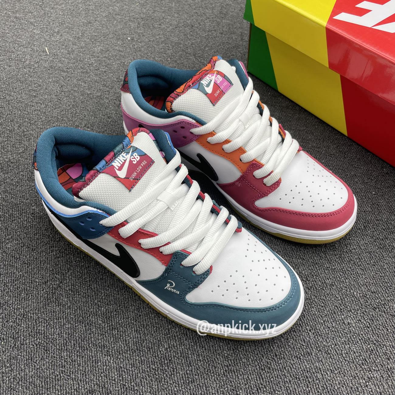 Parra Nike Sb Dunk Low Collab Summer 2021 Colorway Surfaces Dh7695 100 (6) - newkick.vip