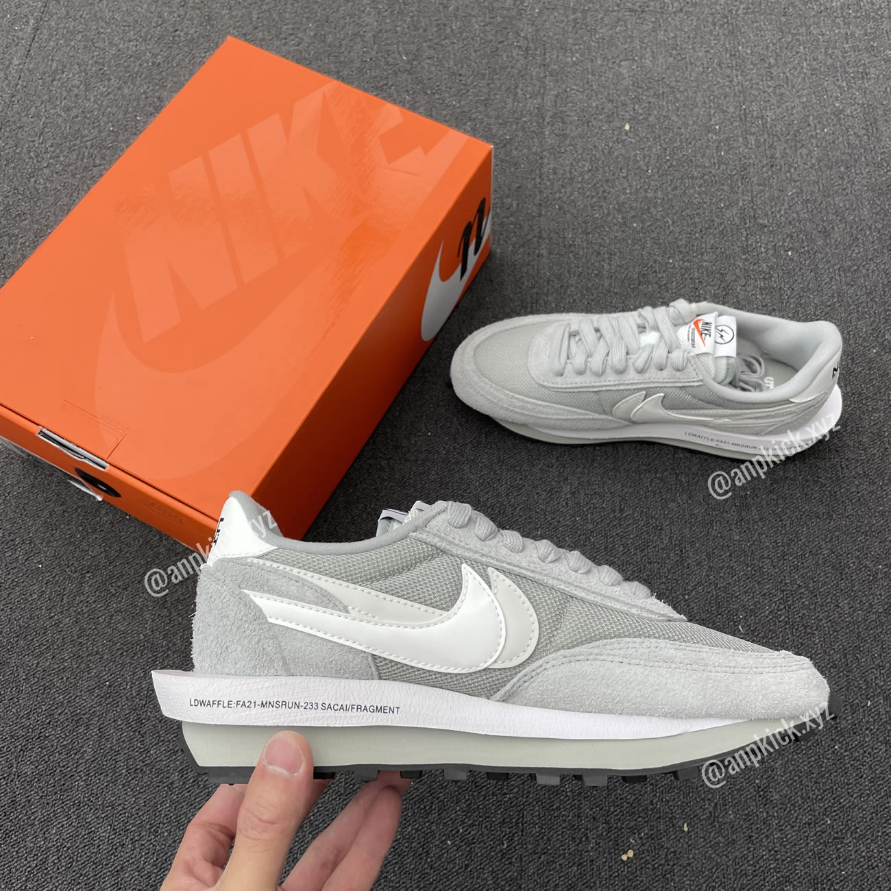 Fragment Design Sacai Nike Ldwaffle Shoes Dh2684 001 (5) - newkick.vip