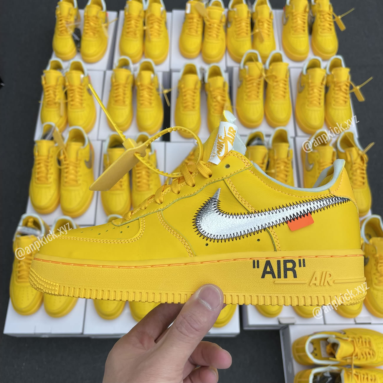 Off White Nike Air Force 1 University Gold Anpkick Dd1876 700 (1) - newkick.vip