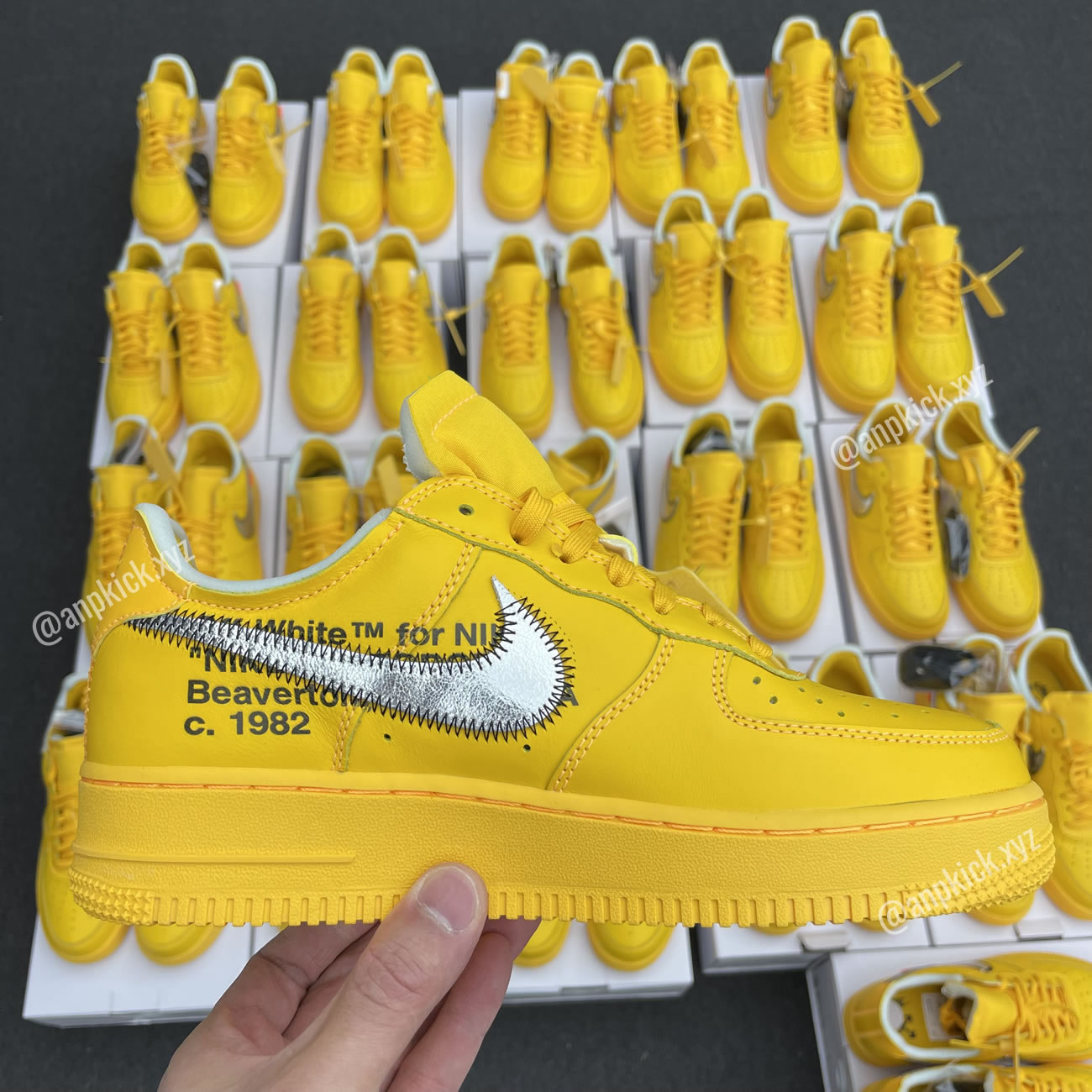 Off White Nike Air Force 1 University Gold Anpkick Dd1876 700 (2) - newkick.vip