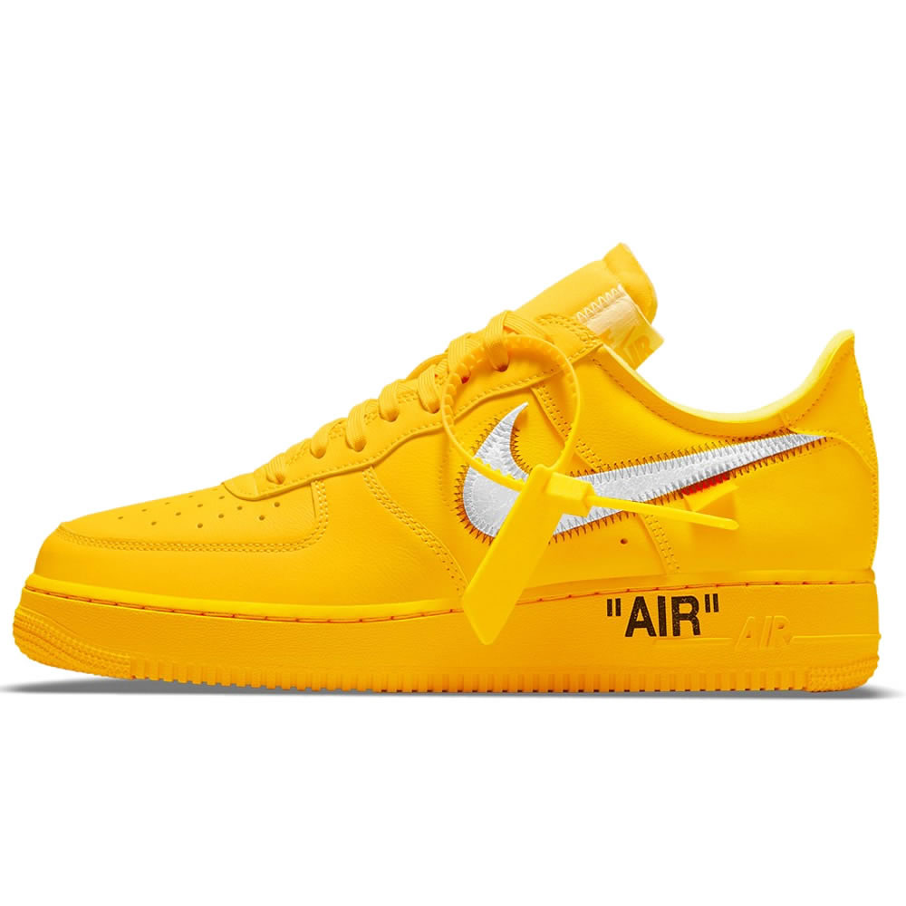 Off White Nike Air Force 1 University Gold Dd1876 700 (1) - newkick.vip