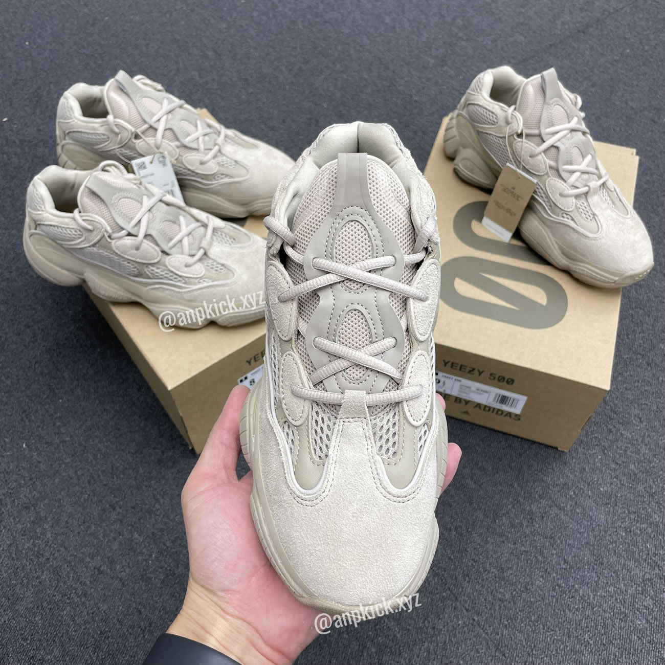 Adidas Yeezy 500 Taupe Light Anpkick Gx3605 (2) - newkick.vip