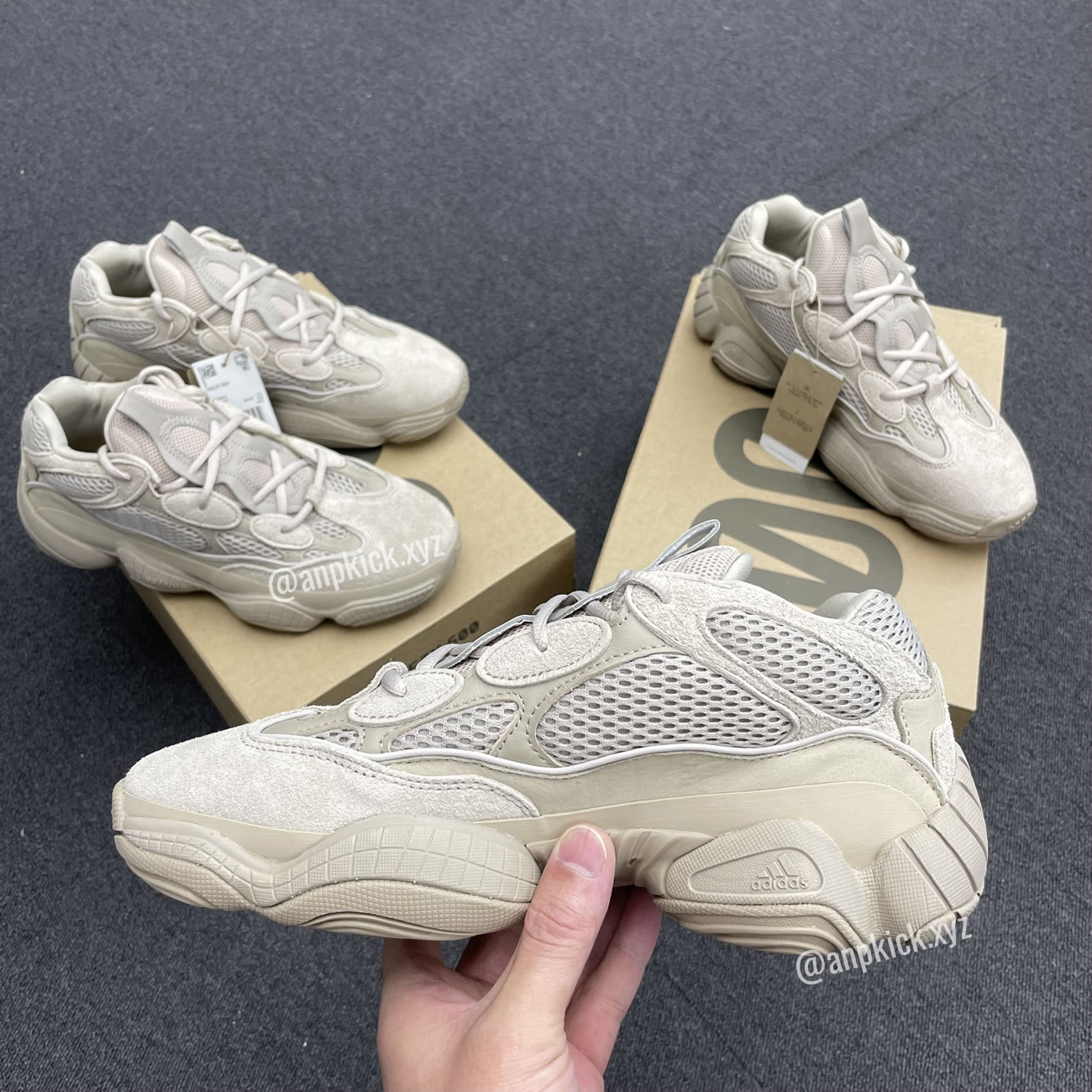 Adidas Yeezy 500 Taupe Light Anpkick Gx3605 (3) - newkick.vip