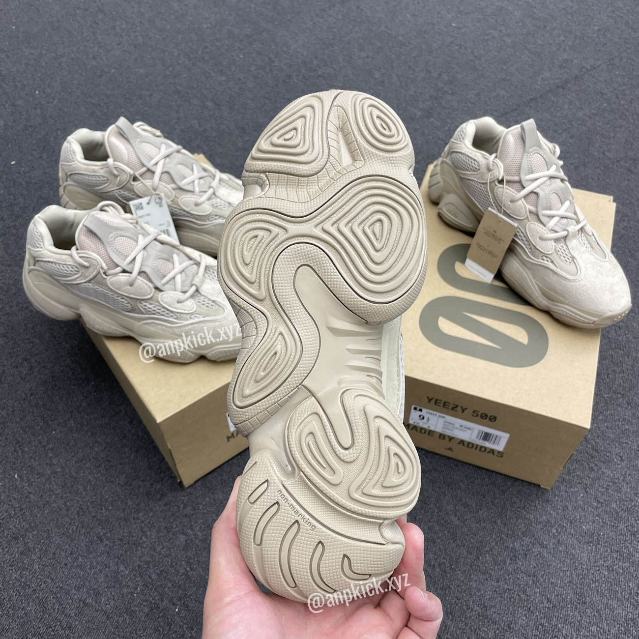 Adidas Yeezy 500 Taupe Light Anpkick Gx3605 (6) - newkick.vip