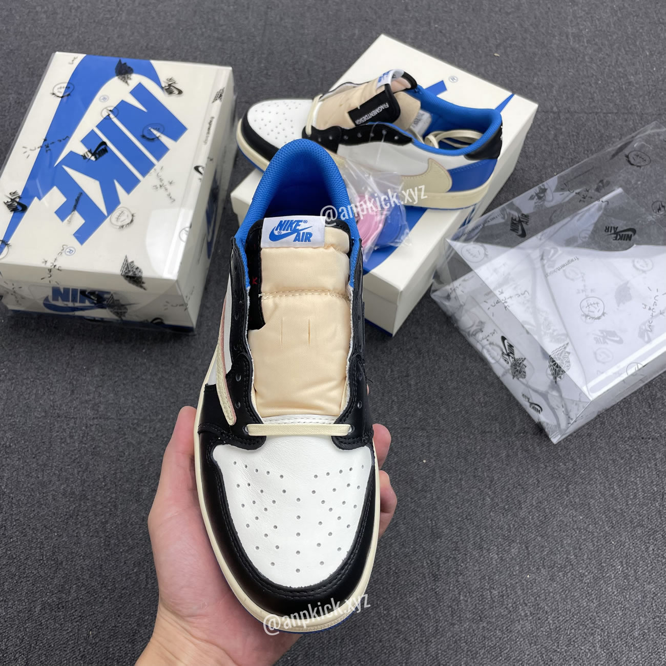 Travis Scott Air Jordan 1 Retro Low Fragment Cactus Jack Royal Anpkick Dm7866 140 (4) - newkick.vip