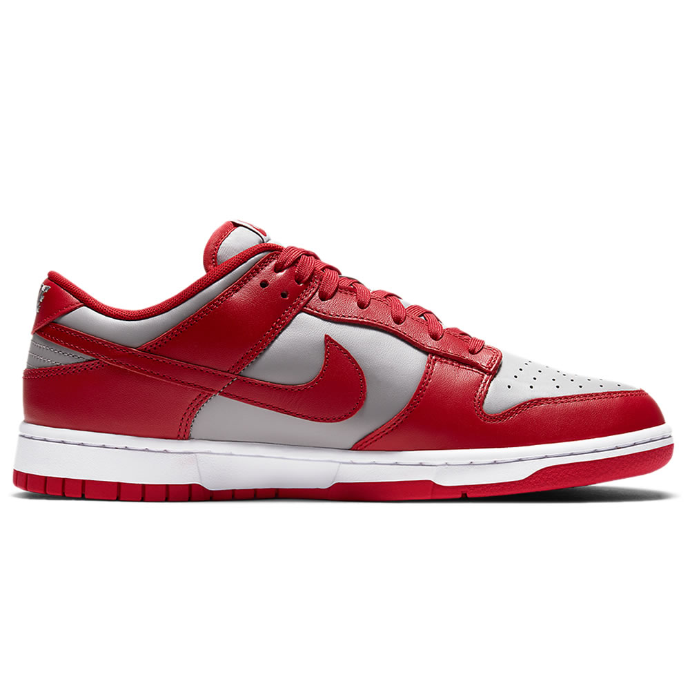 Nike Dunk Low Retro Medium Grey Varsity Red Unlv 2021 Dd1391 002 (2) - newkick.vip