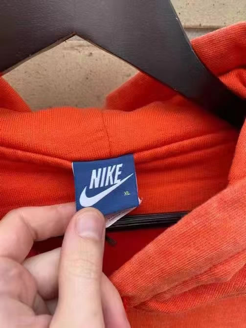 Nike Just Do It Hoodie Orange (4) - newkick.vip