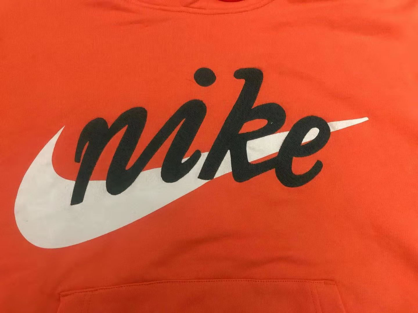 Nike Just Do It Hoodie Orange (5) - newkick.vip