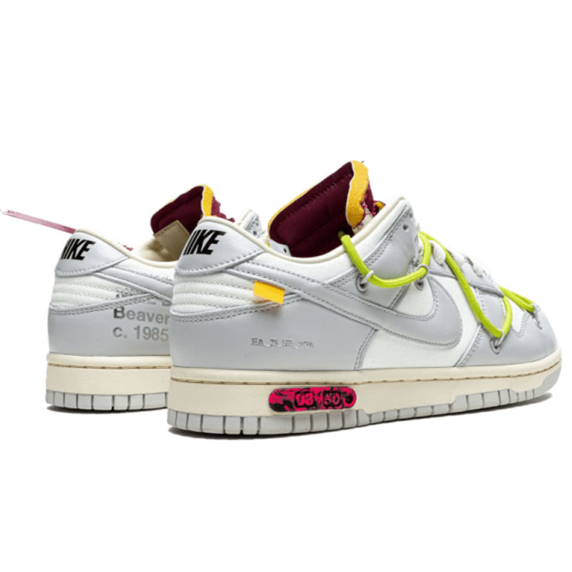 Off White Nike Sb Dunk Low The 08 Of 50 Grey White Yellow Dm1602 106 (3) - newkick.vip