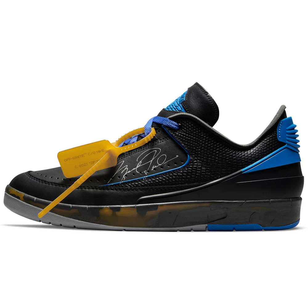 Off White Air Jordan 2 Low Black Varsity Royal Dj4375 004 (1) - newkick.vip