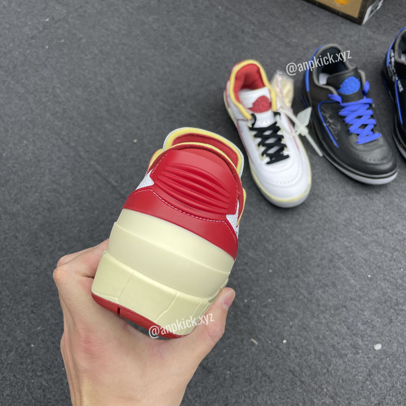 Off White Air Jordan 2 Low White Red (3) - newkick.vip