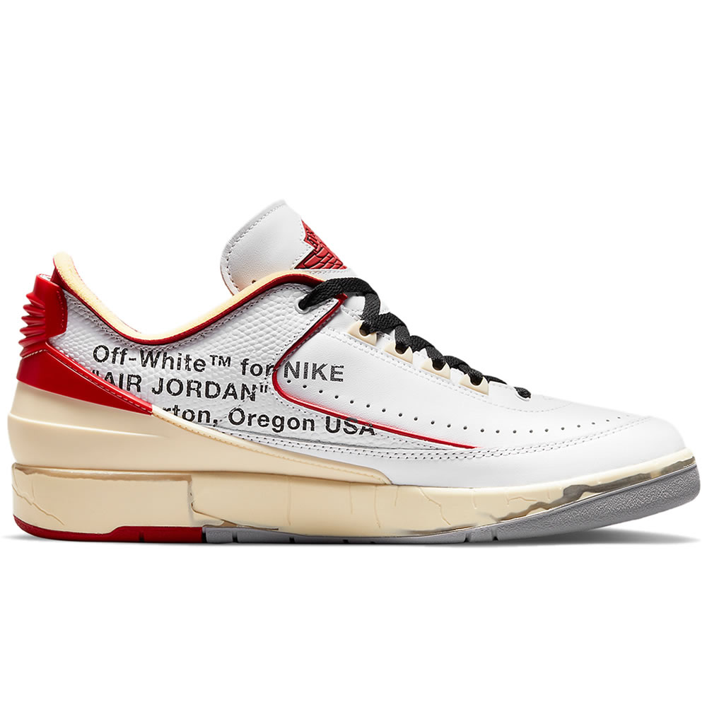 Off White Air Jordan 2 White Varsity Red Black Dj4375 106 (2) - newkick.vip