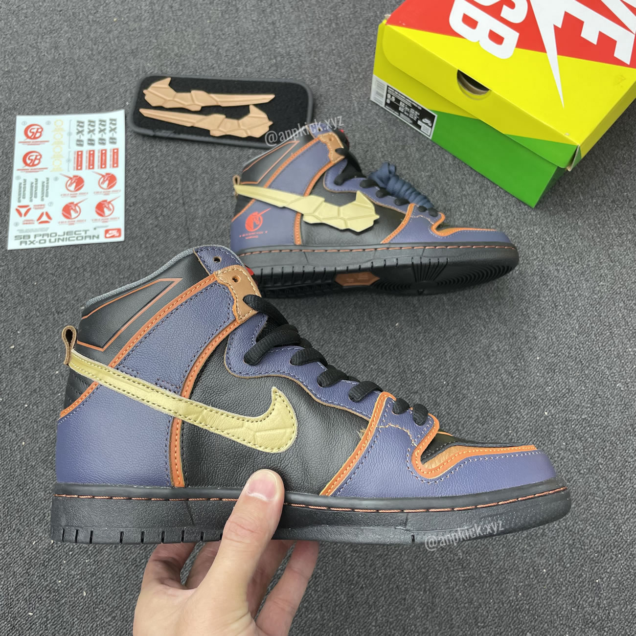 Gundam Nike Sb Dunk High Banshee Anpkick Dh7717 400 (5) - newkick.vip