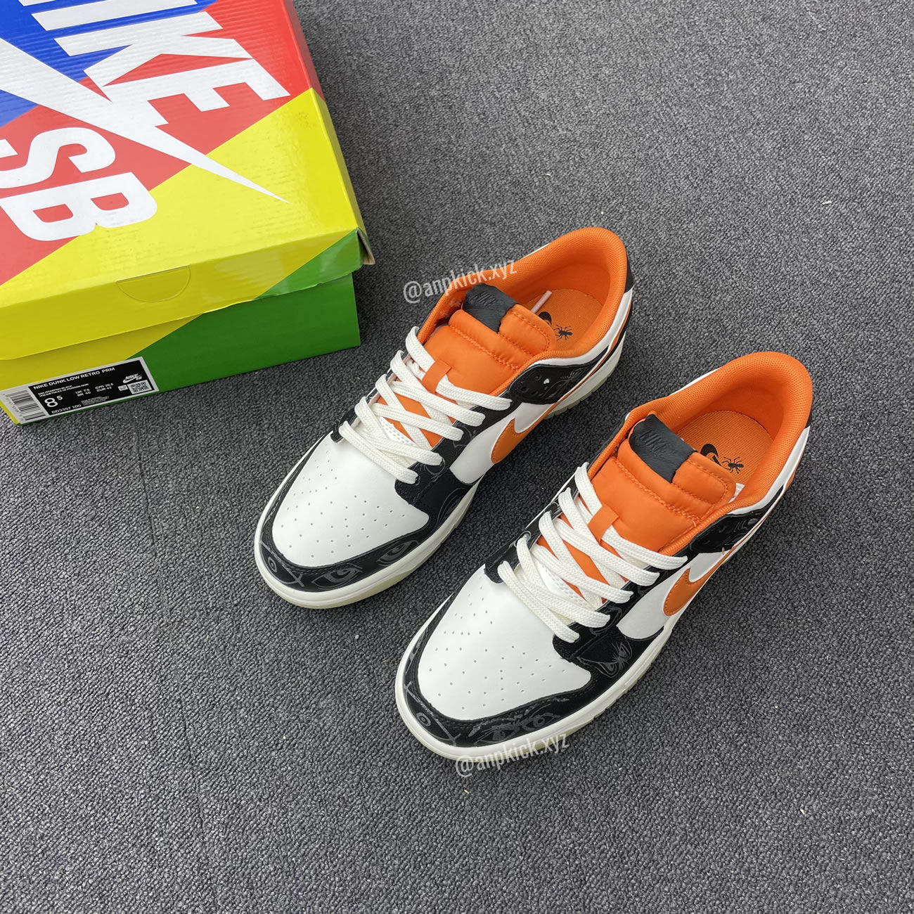 Nike Dunk Low Halloween Sail Starfish Black Anpkick Dd3357 100 (1) - newkick.vip