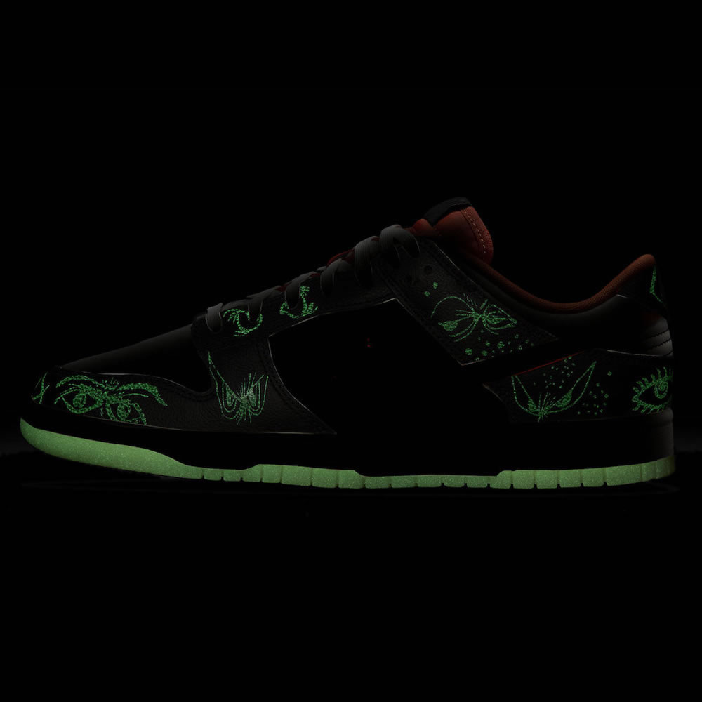 Nike Dunk Low Halloween Sail Starfish Black Dd3357 100 (4) - newkick.vip