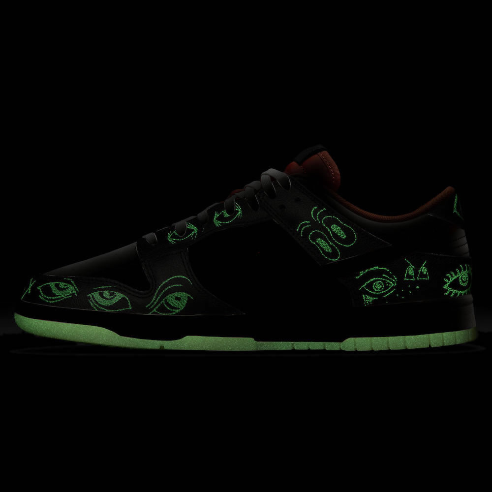 Nike Dunk Low Halloween Sail Starfish Black Dd3357 100 (5) - newkick.vip