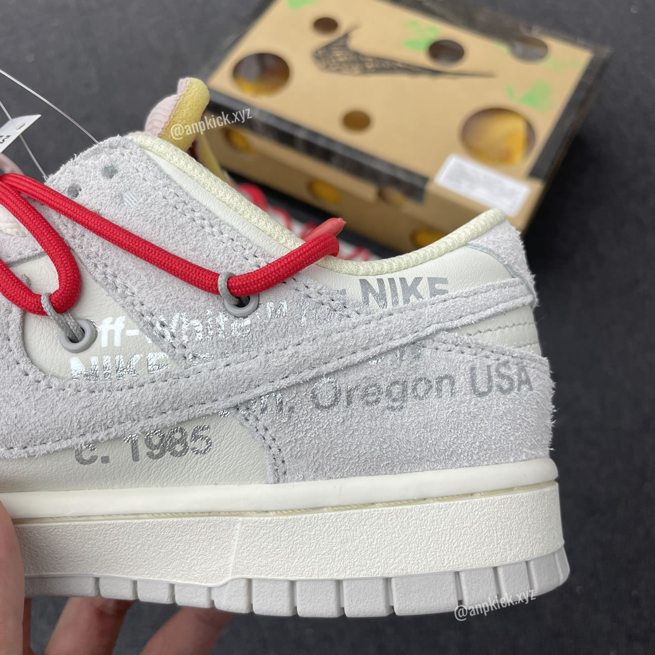 Off White Nike Sb Dunk Low Lot 33 Of 50 Sail Neutral Grey Chile Red Anpkick Dj0950 118 (7) - newkick.vip