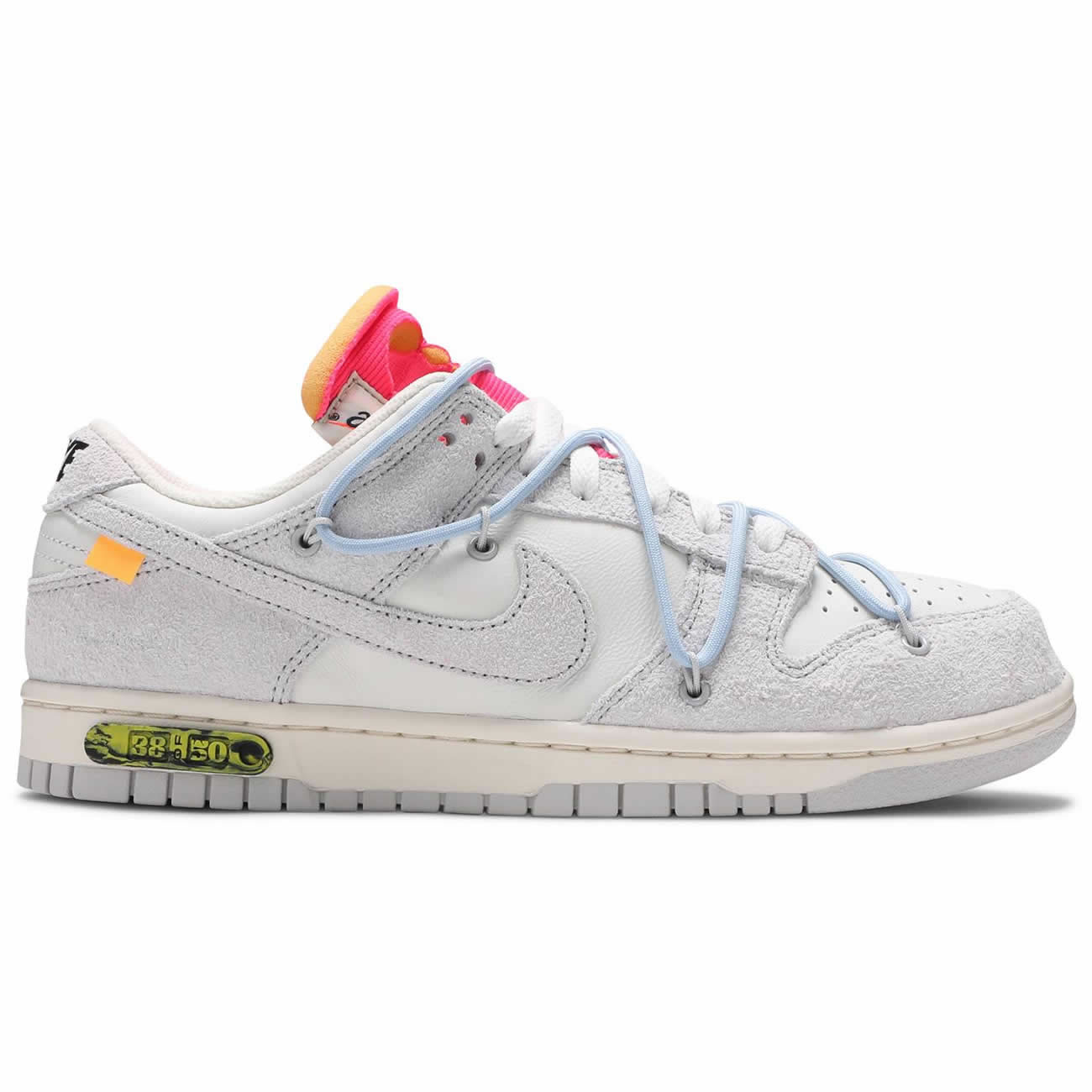 Off White Nike Sb Dunk Low Lot 38 Of 50 Sail Neutral Grey Psychic Blue Dj0950 113 (2) - newkick.vip