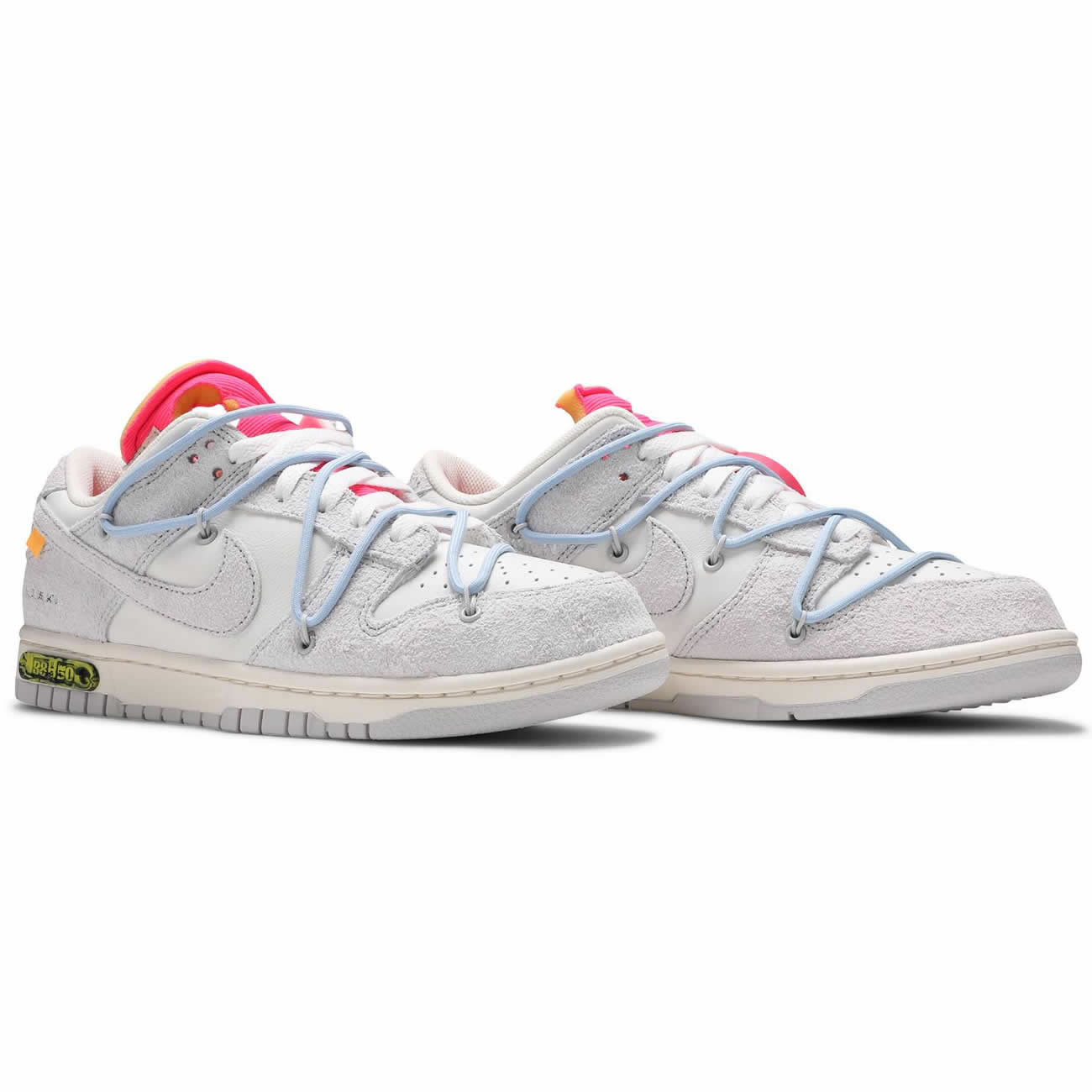 Off White Nike Sb Dunk Low Lot 38 Of 50 Sail Neutral Grey Psychic Blue Dj0950 113 (3) - newkick.vip