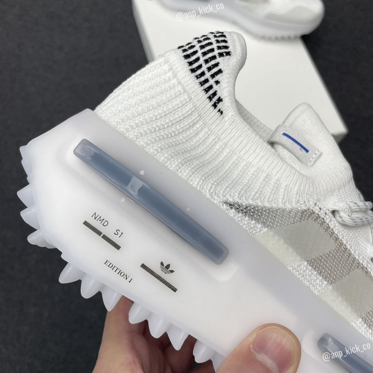 Adidas Nmd S1 Cloud White Gray Anpkick Gz7900 (2) - newkick.vip