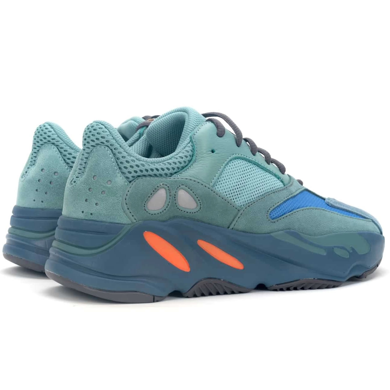 Adidas Yeezy Boost 700 Sea Blue Orange Gz2002 (6) - newkick.vip