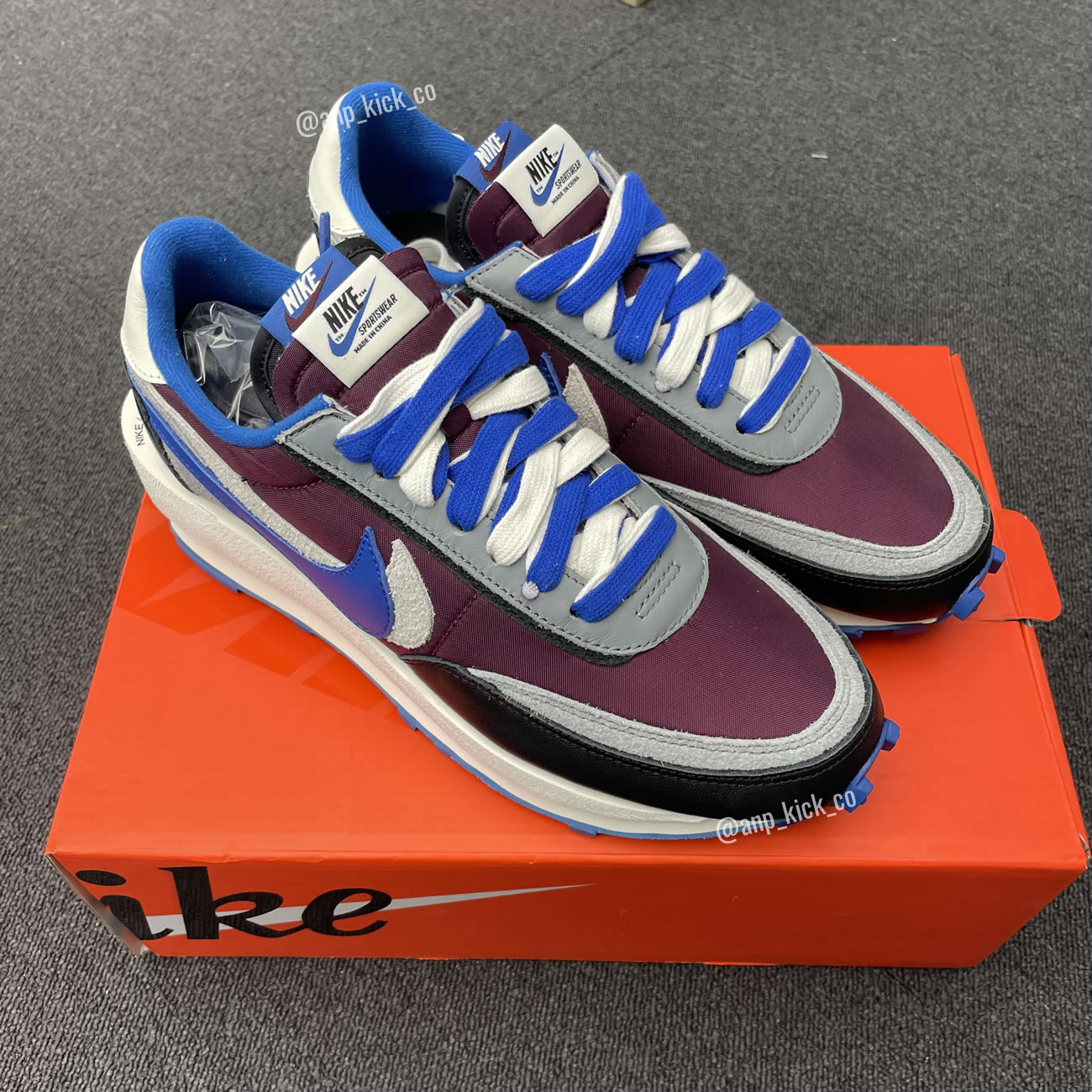 Sacai Undercover Nike Ldwaffle Night Maroon Team Royal Anpkick Dj4877 600 (8) - newkick.vip