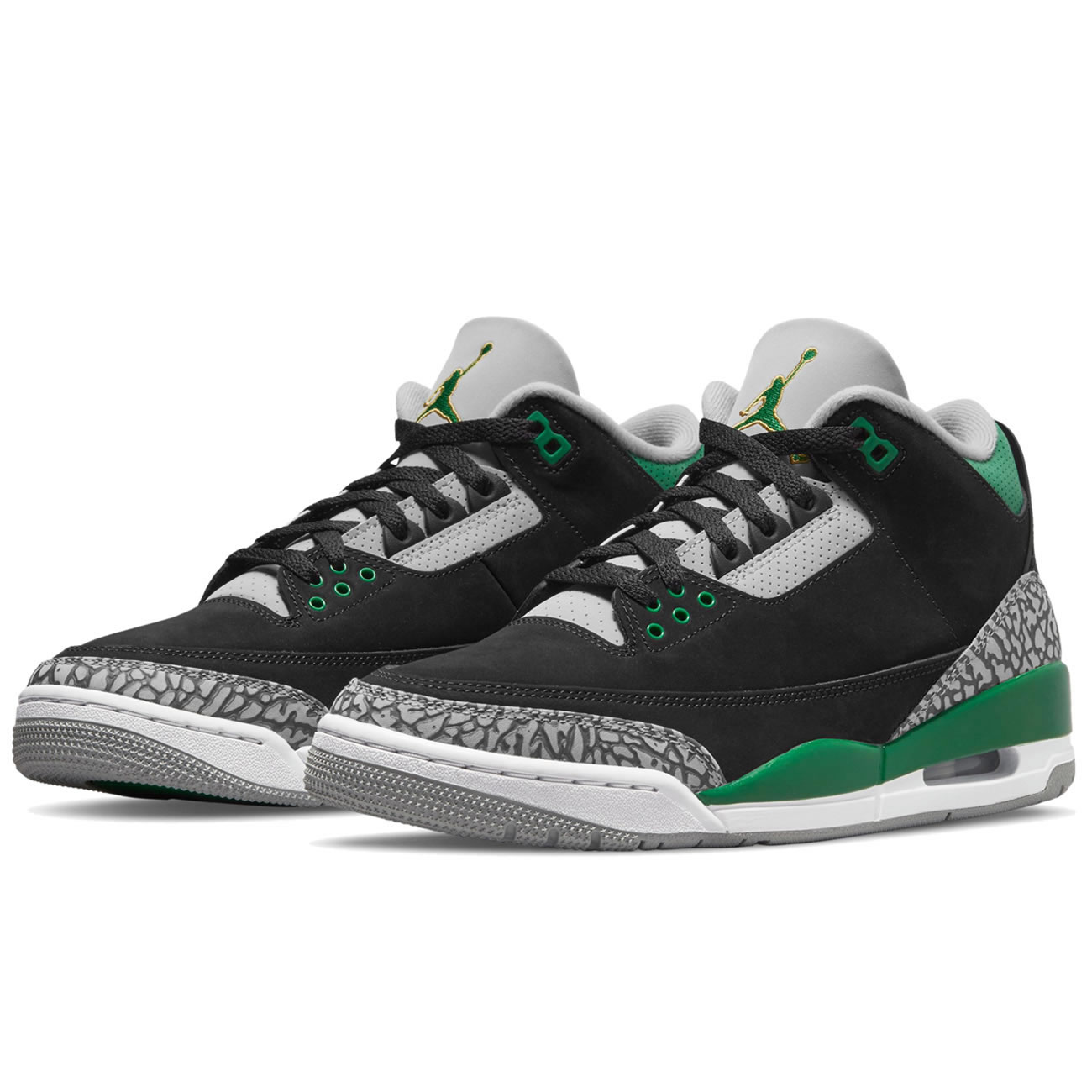 Air Jordan 3 Retro Pine Green Ct8532 030 (3) - newkick.vip