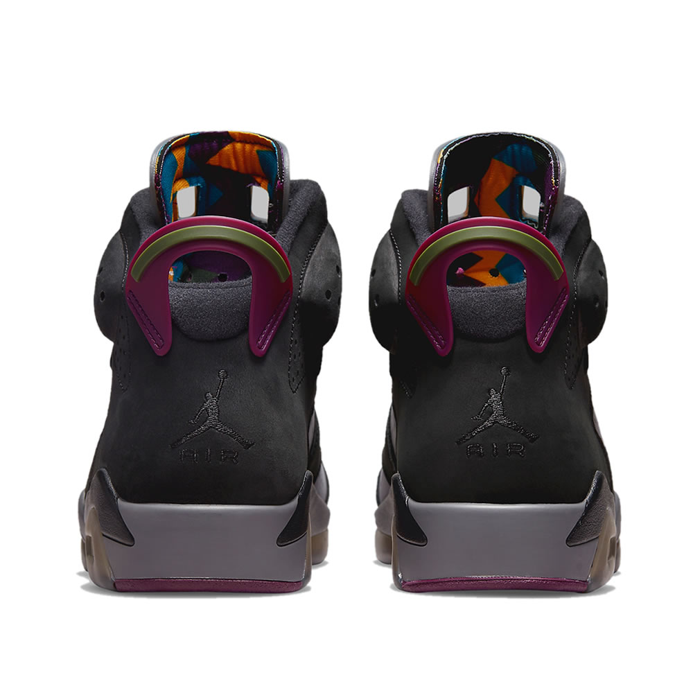 Air Jordan 6 Bordeaux Black Light Graphite Ct8529 063 (4) - newkick.vip