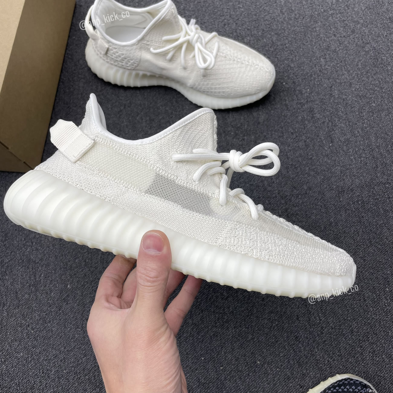 Adidas Yeezy Boost 350 V2 Bone New Release Hq6316 (2) - newkick.vip