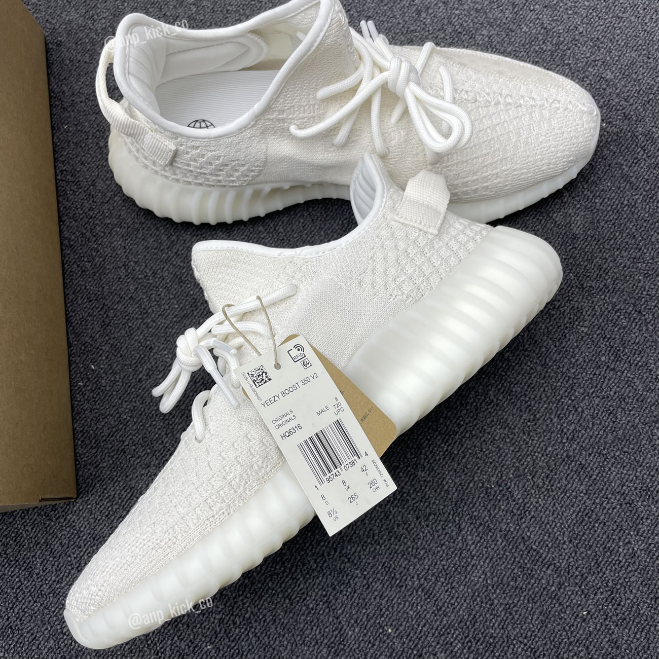 Adidas Yeezy Boost 350 V2 Bone New Release Hq6316 (4) - newkick.vip