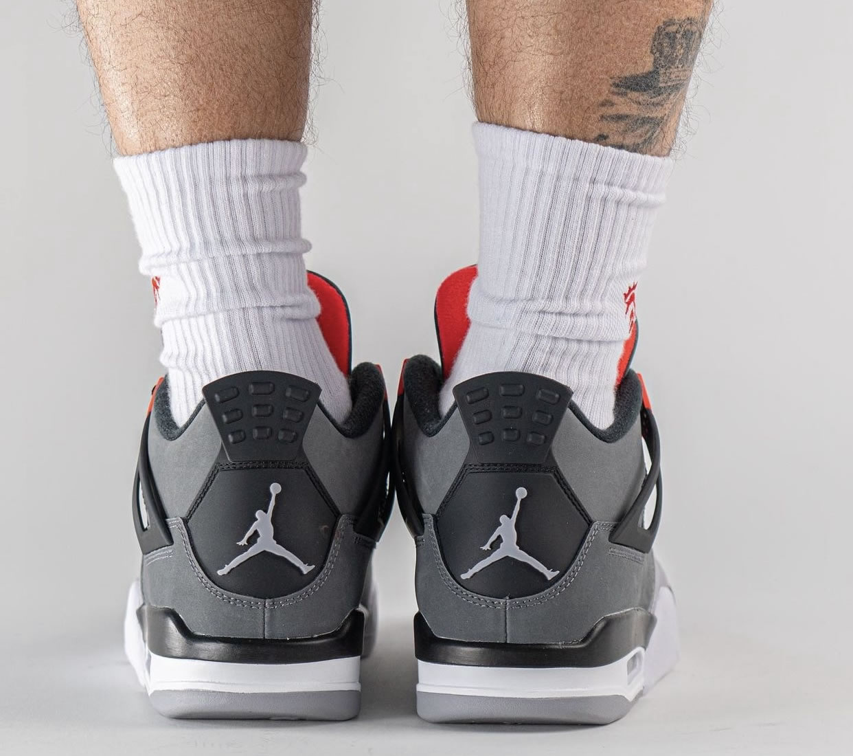 Air Jordan 4 Infrared 23 Dh6927 061 On Feet (6) - newkick.vip