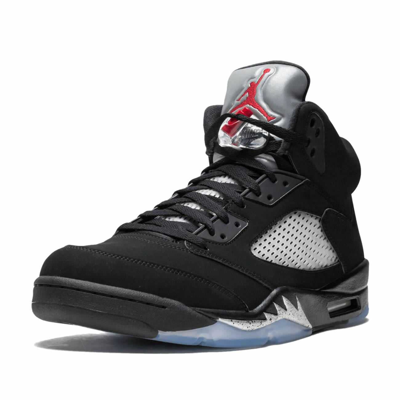 Air Jordan 5 Retro Og Black Metrallic 845035 003 (3) - newkick.vip