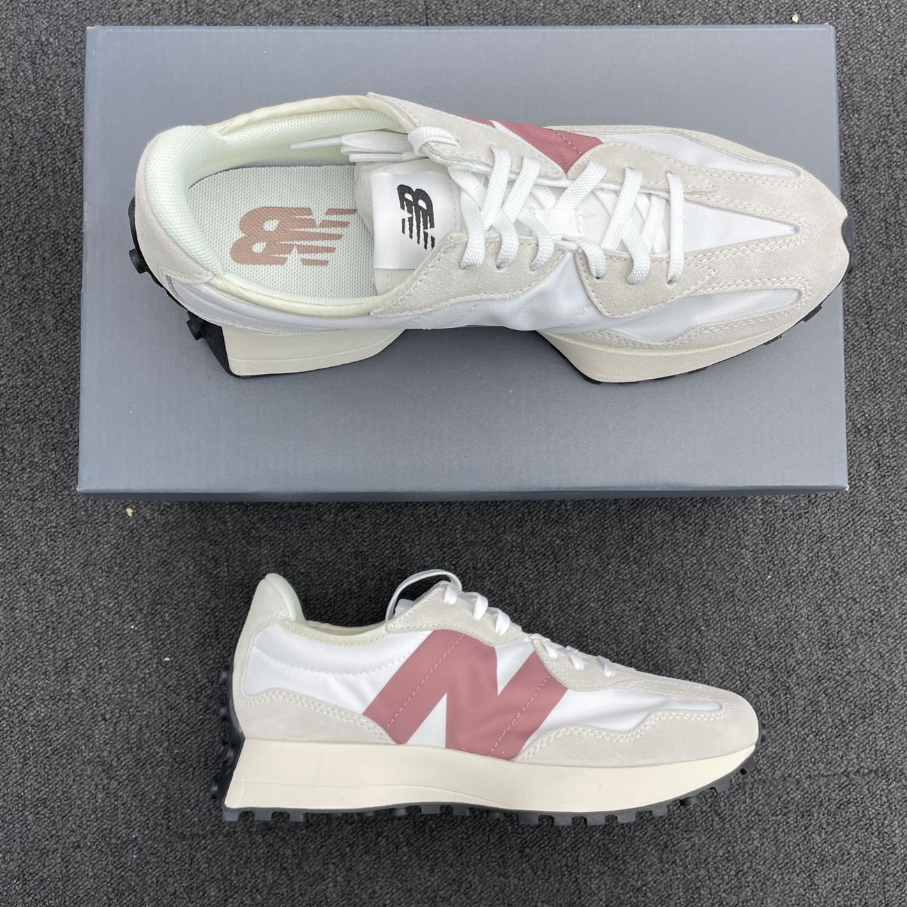 New Balance 327 Low Top Trainers Sneakers Ws327cd (1) - newkick.vip