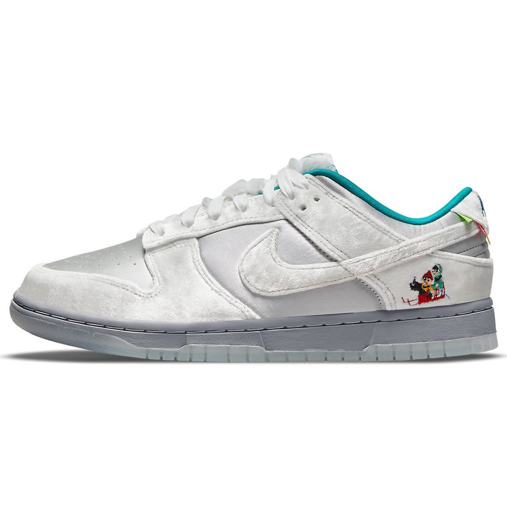 Nike Dunk Low Ice White Silver Blue Do2326 001 (1) - newkick.vip