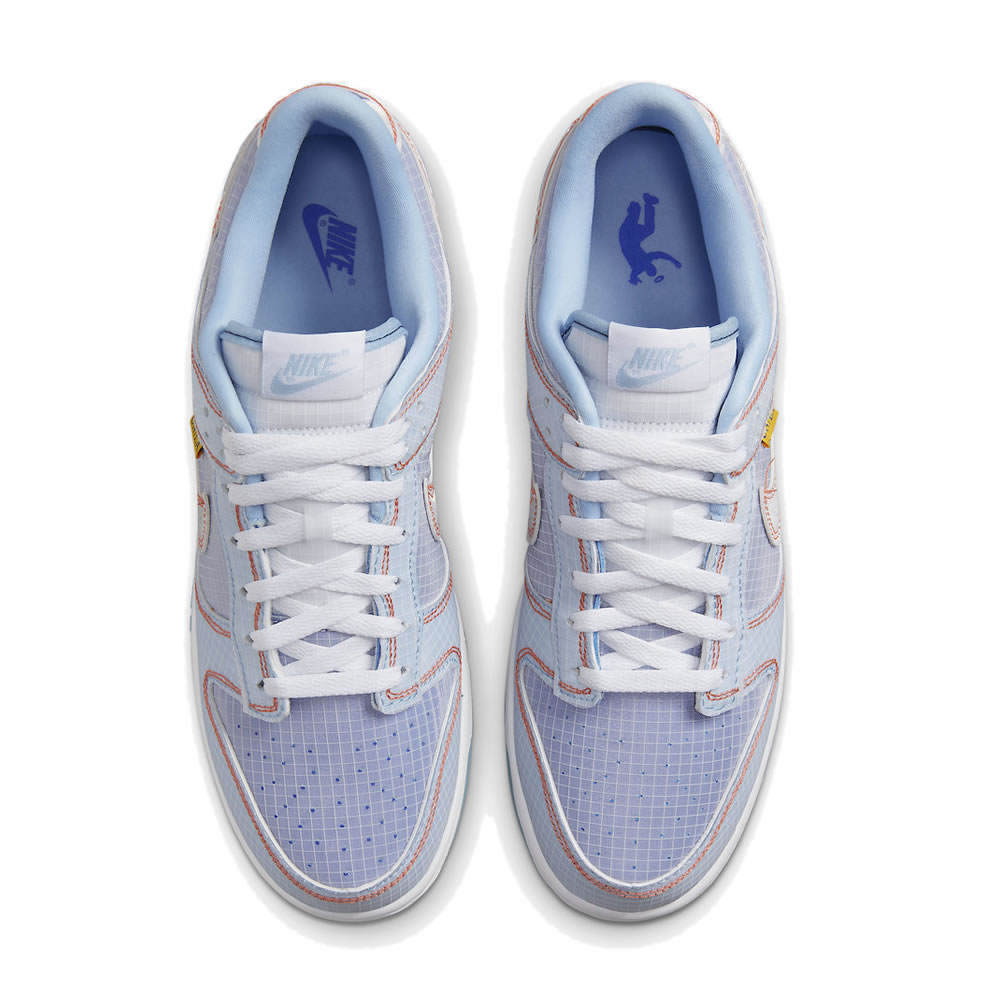 Union Los Angeles Nike Dunk Low Hyper Royal Psychic Blue Dj9649 400 (4) - newkick.vip