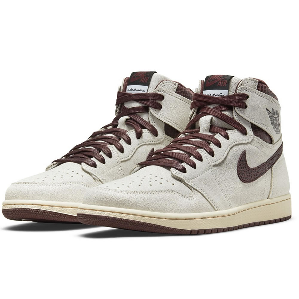 A Ma Maniere Air Jordan 1 High Og Sail And Burgundy Do7097 100 (3) - newkick.vip