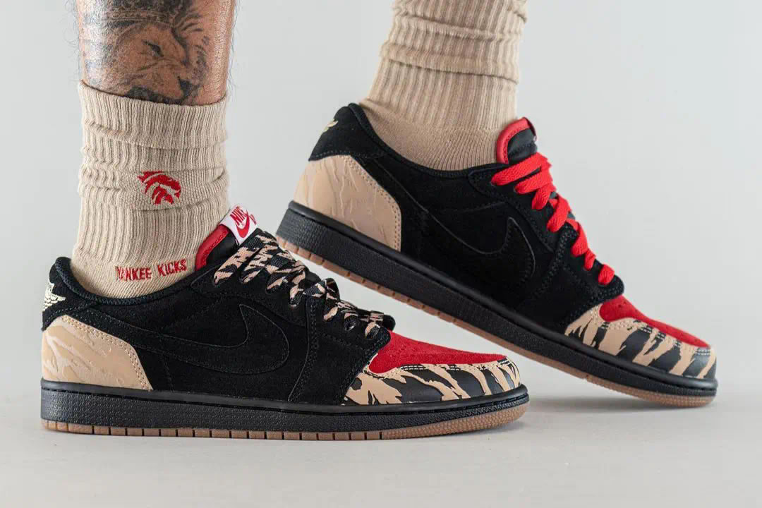 Solefly Air Jordan 1 Low Carnivore Dn3400 001 On Feet (3) - newkick.vip