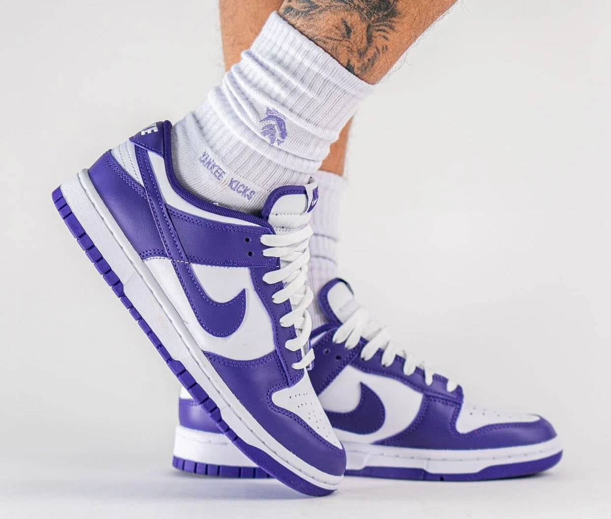 Nike Dunk Low Court Purple Dd1391 104 On Feet (1) - newkick.vip