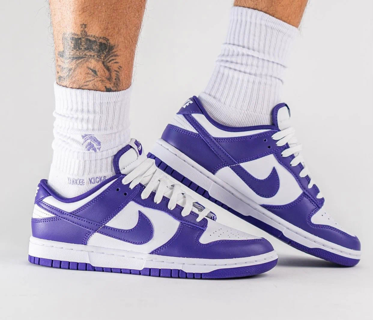 Nike Dunk Low Court Purple Dd1391 104 On Feet (2) - newkick.vip