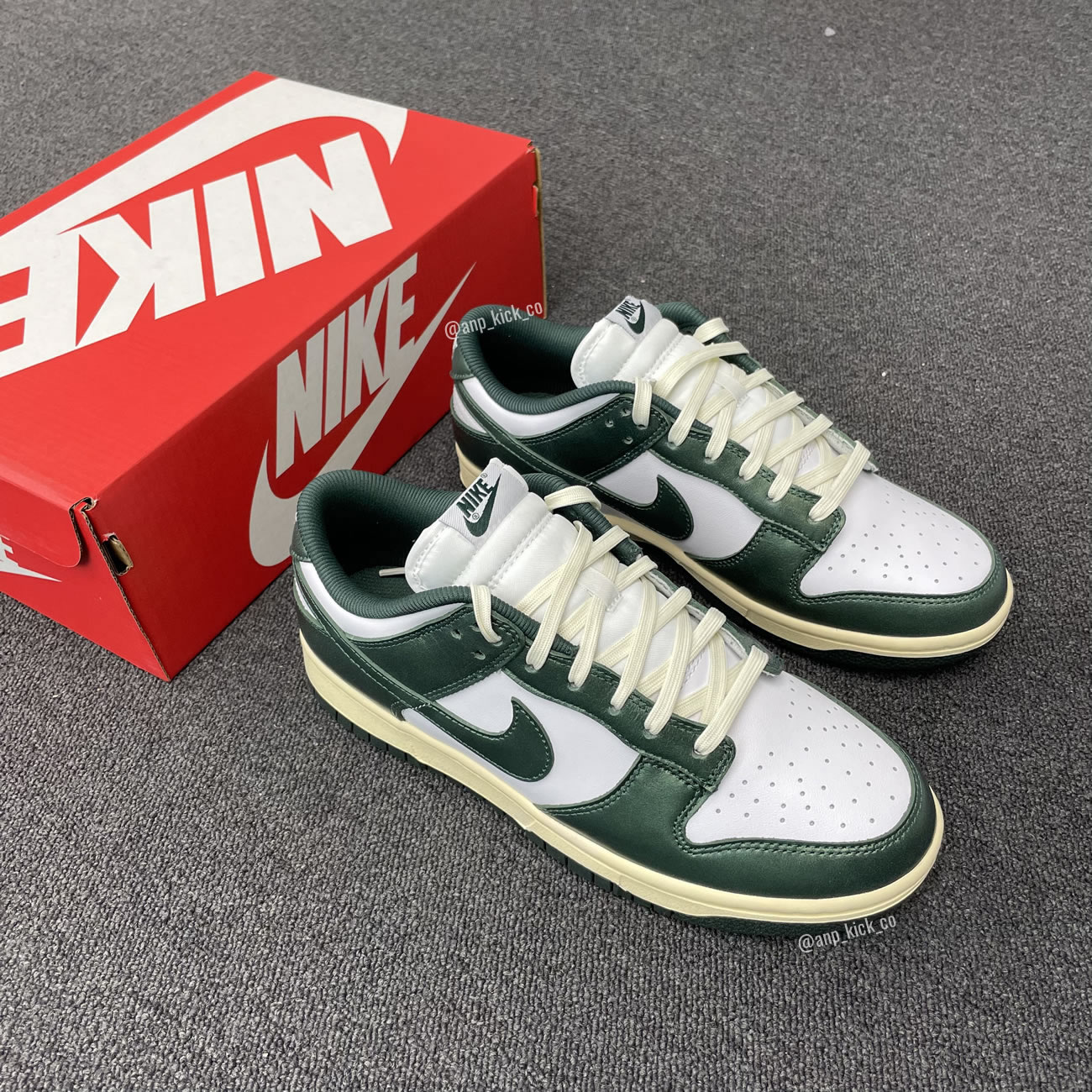 Nike Dunk Low Vintage Green Mens Wmns Anpkick Dq8580 100 (7) - newkick.vip