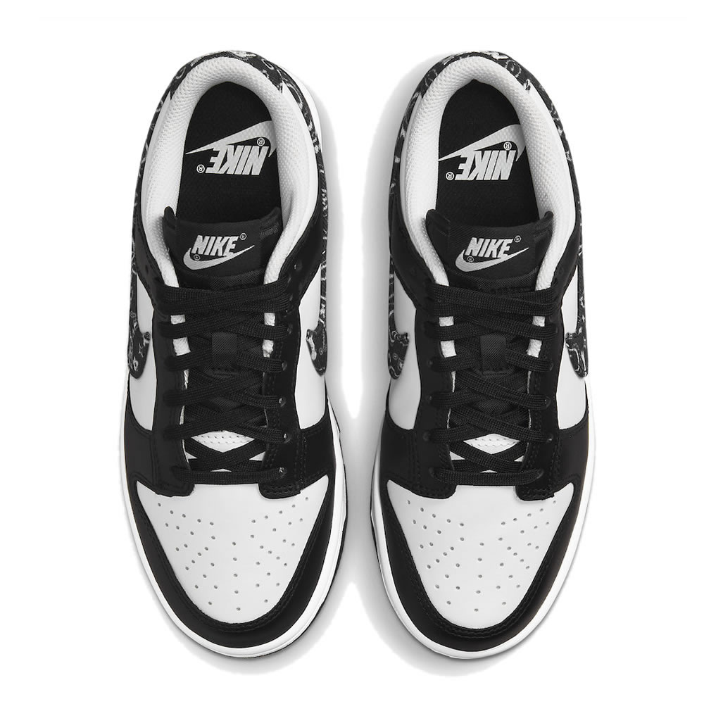 Nike Dunk Low Wmns Black Paisley Dh4401 100 (4) - newkick.vip